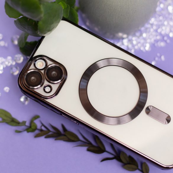 Color Chrome MagSafe-kompatibilis tok iPhone 14 Pro - fekete