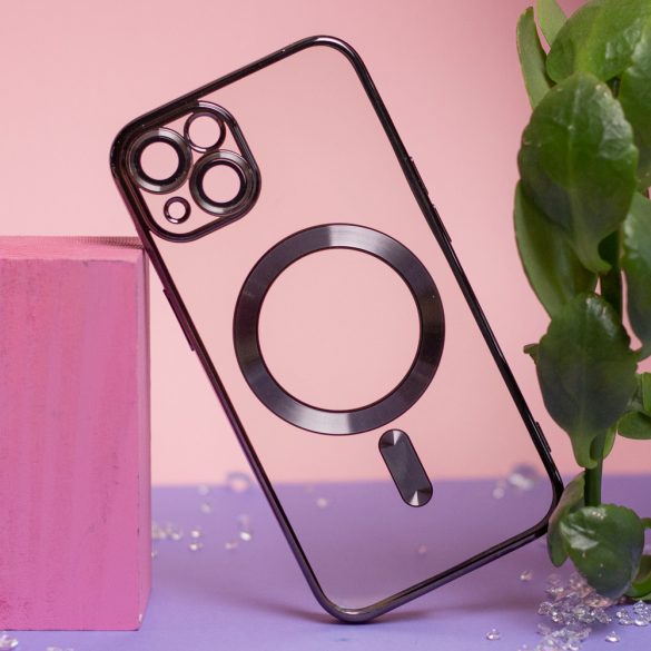 Color Chrome MagSafe-kompatibilis tok iPhone 14 Pro - fekete