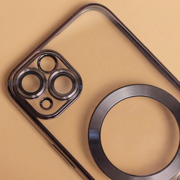 Color Chrome MagSafe-kompatibilis tok iPhone 14 Pro - fekete