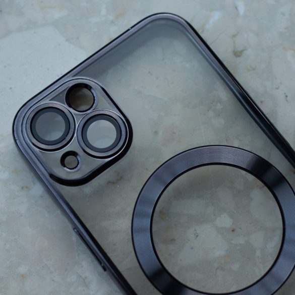 Color Chrome MagSafe-kompatibilis tok iPhone 14 Pro - fekete