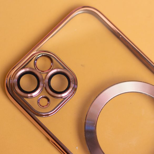 Color Chrome MagSafe-kompatibilis tok iPhone 14 Pro - rózsaarany színű