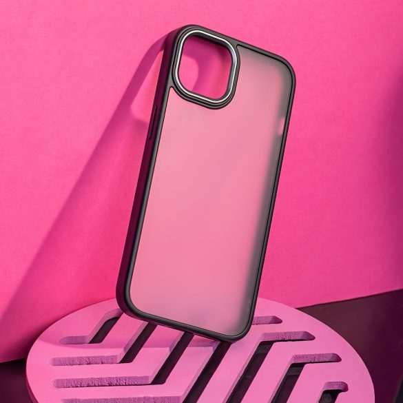 Satin Matt tok iPhone X/XS - fekete