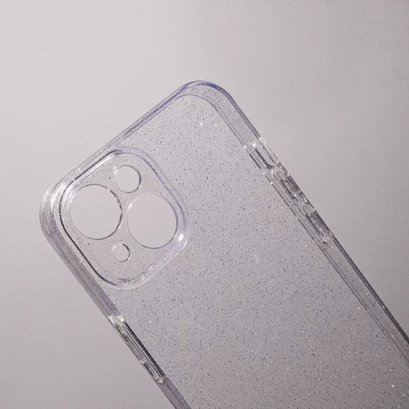 Shine tok Samsung Galaxy A32 4G - átlátszó csillogós