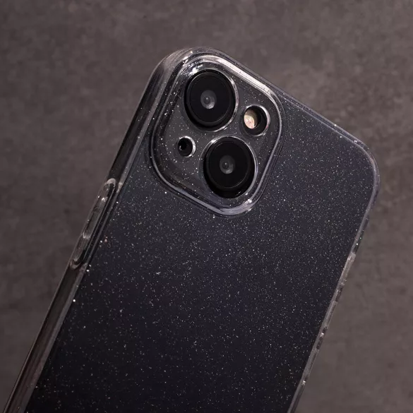 Shine tok Samsung Galaxy A32 4G - átlátszó csillogós