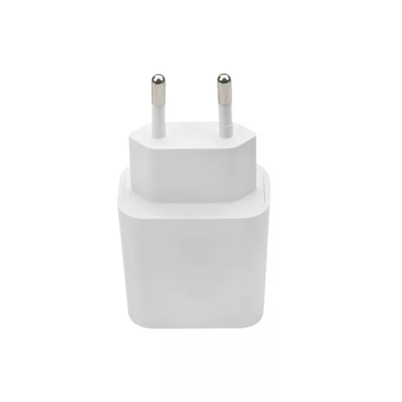 Maxlife MXTC-06 hálózati töltő 1xUSB-A és 1xUSB-C csatlakozással PD QC 30W - fehér