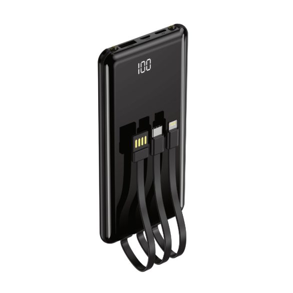 Setty PB-WK-101 powerbank 10000mAh - fekete