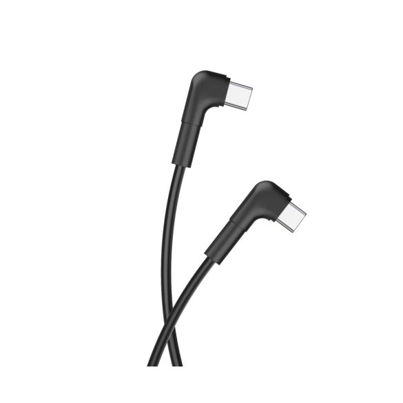 Maxlife MXUC-09 Type-C - Type-C kábel 60W 1m - fekete