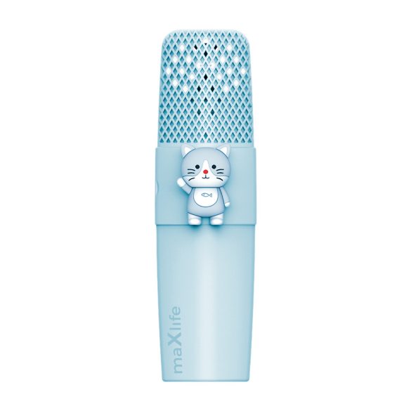 Maxlife Animal MXBM-500 Bluetooth mikrofon hangszóróval - kék