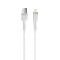 Setty KNA-L-1.220 USB-A - Lightning kábel 2A 1.2m - fehér