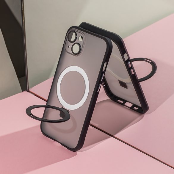 Mag Ring MagSafe-kompatibilis tok iPhone 14 Pro - fekete