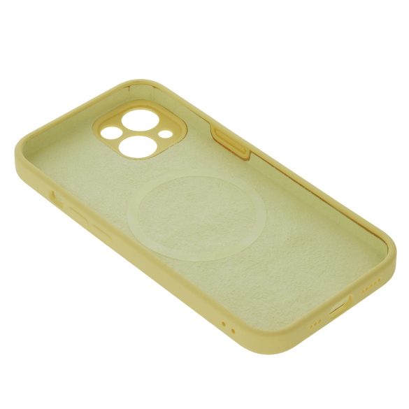 Mag Invisible MagSafe-kompatibilis tok iPhone 13 - sárga