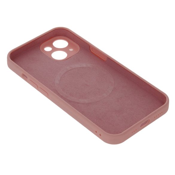 Mag Invisible MagSafe-kompatibilis tok iPhone 12 - pasztel rózsaszín