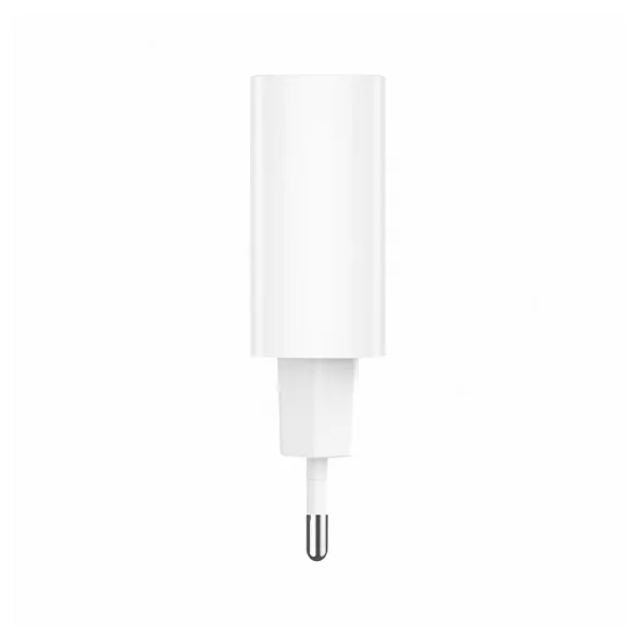 Forever TC-07-30AC hálózati töltő 1xUSB-A és 1xUSB-C csatlakozással PD QC 30W - fehér