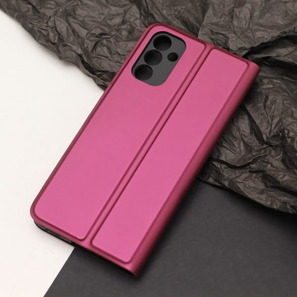 Smart Soft könyvtok Samsung Galaxy A34 5G - bordó