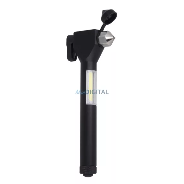 Kézi LED zseblámpa EMERGENCY mágnessel és kalapáccsal 2xAAA COB FLF-03 Forever Light