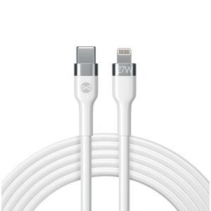 Forever Flexible MFi Type-C - Lightning kábel 27W 1m - fehér