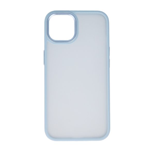 Satin Matt tok iPhone 15 - kék