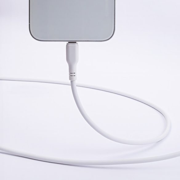 Maxlife MXUC-10 Type-C - Lightning kábel 27W 1m - fehér
