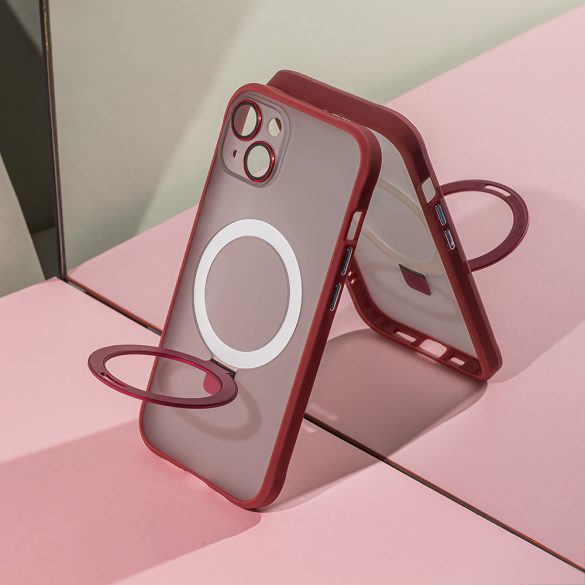 Mag Ring MagSafe-kompatibilis tok iPhone 15 - piros