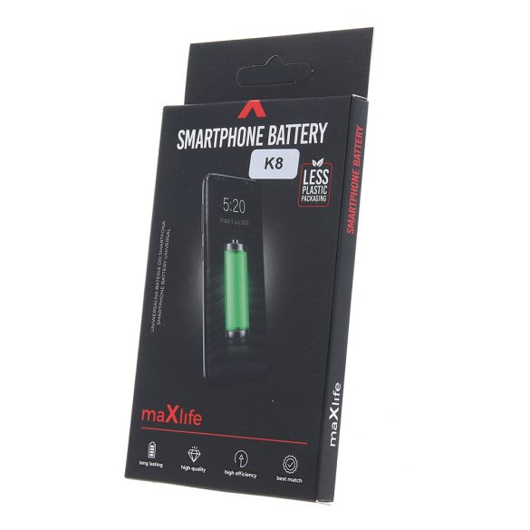 Maxlife akkumulátor LG K8 K350N / K7 X210 BL-46ZH 2125mAh