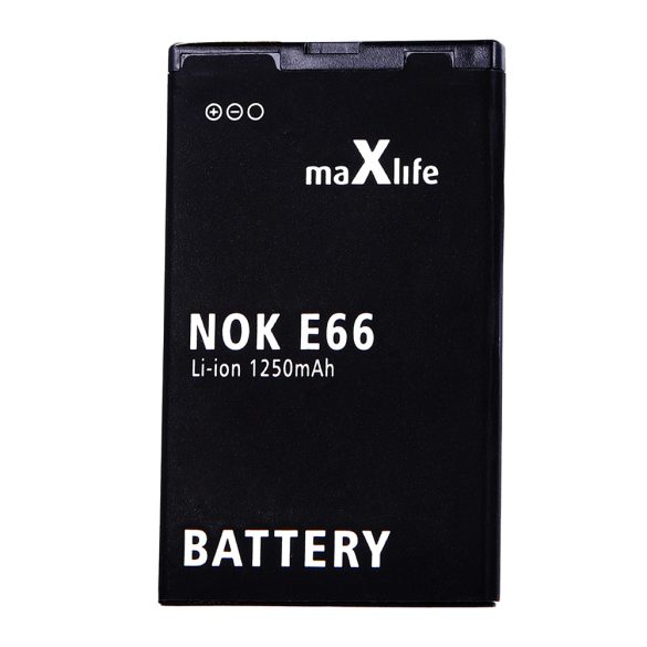 Maxlife akkumulátor Nokia E66 / E75 / C5 / 3120 / BL-4U 1000mAh