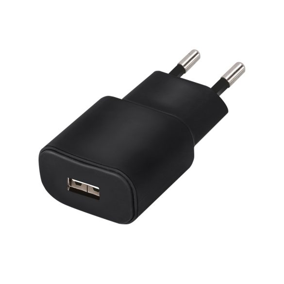 Forever TC-01 hálózati töltő 1xUSB-A csatlakozással 2A - fekete