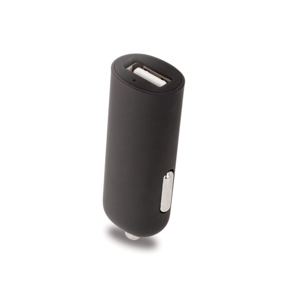 Forever M02 autós töltő 2xUSB-A csatlakozással + USB-C kábel 2A - fekete