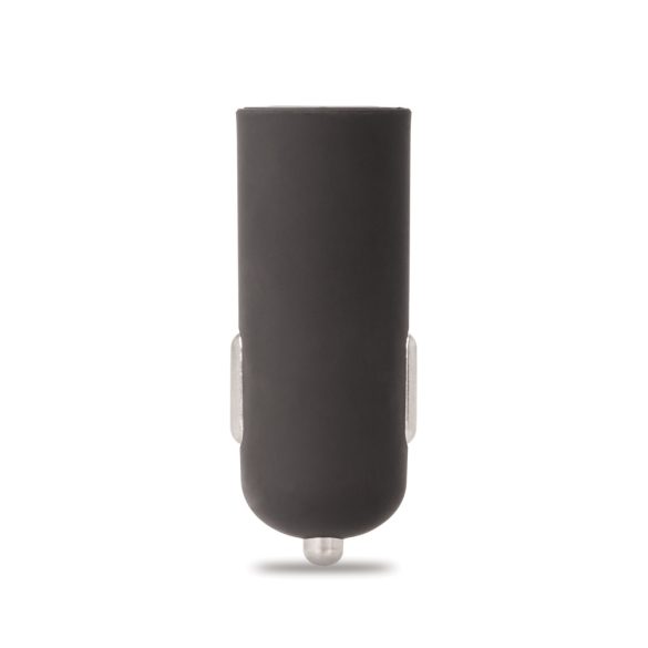 Forever M02 autós töltő 2xUSB-A csatlakozással + USB-C kábel 2A - fekete