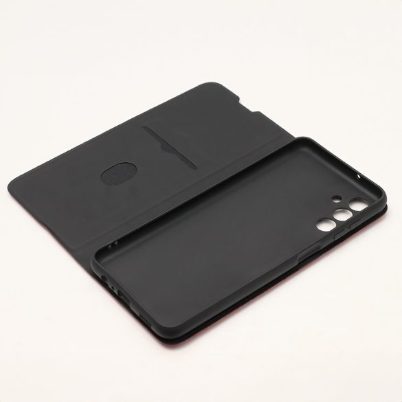 Smart Soft könyvtok iPhone X/XS - tengerészkék