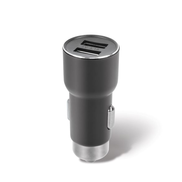 Forever CC-04 autós töltő 2x USB-A csatlakozással 3.1A - fekete