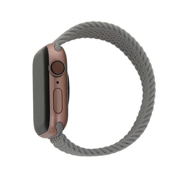 S szíj Apple Watchhoz (42/44/45mm) hosszúság 145 mm világosszürke