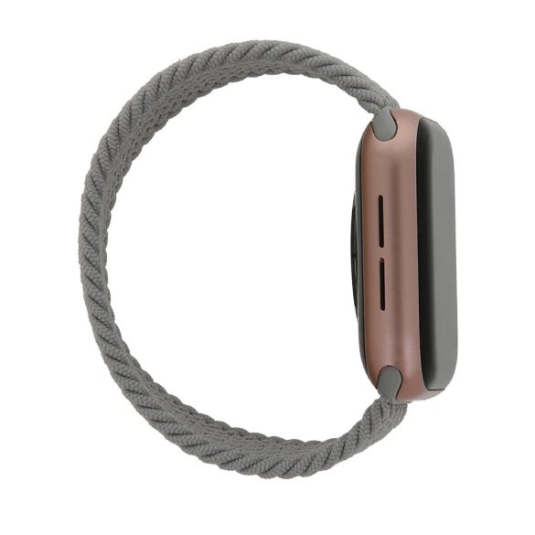 S szíj Apple Watchhoz (42/44/45mm) hosszúság 145 mm világosszürke