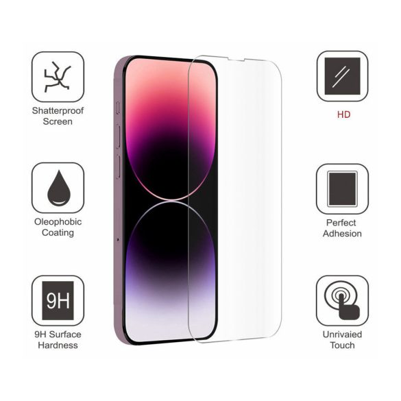 2,5D matt edzett üveg Xiaomi Redmi Note 12 Pro 5G/Redmi Note 12 Pro Plus