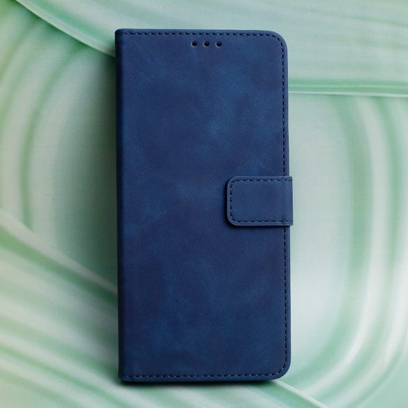 Smart Velvet könyvtok Samsung Galaxy S24 Plus - tengerészkék