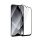 Fémszegélyes edzett üveg fekete szegéllyel Samsung Galaxy A15 5G Fémszegélyes edzett üveg fekete szegéllyel Samsung Galaxy A15 5G