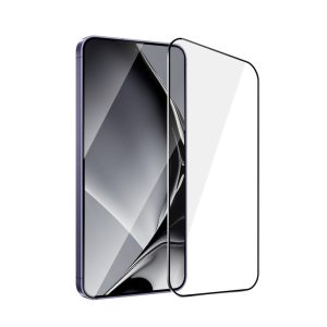 Fémszegélyes edzett üveg fekete szegéllyel Samsung Galaxy S24 Plus