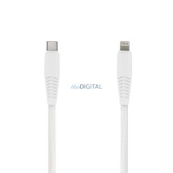   Setty kábel USB-C - Lightning 1,5 m 27W KNC-L-1.52700 fehér