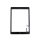 Érintőpanel iPad 6 9,7" (2018) teljes előlapi készlet fekete