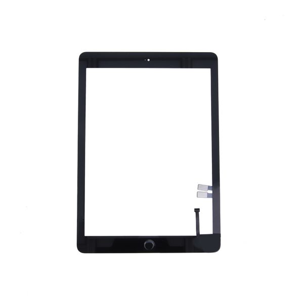 Érintőpanel iPad 6 9,7" (2018) teljes előlapi készlet fekete