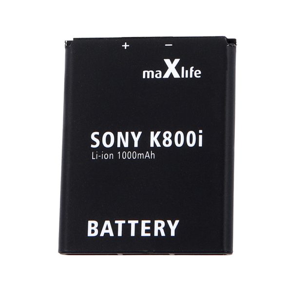 Maxlife akkumulátor Sony Ericsson K530i / K550i / K800i / BST-33 1000mAh