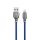 Forever Tornado USB-A - Lightning kábel 3A 1m - kék