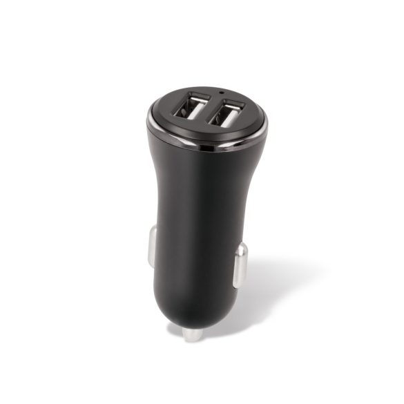 Forever CC-03 autós töltő 2xUSB-A csatlakozással 3,6A - fekete