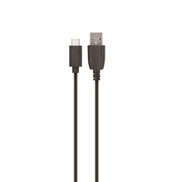 Setty USB kábel 1m 2A mikro USB fekete