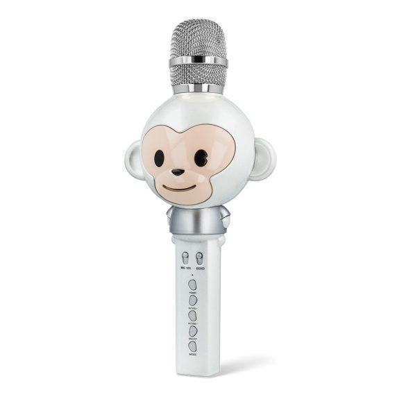 Maxlife MX-100 Animal Bluetooth mikrofon hangszóróval - fehér