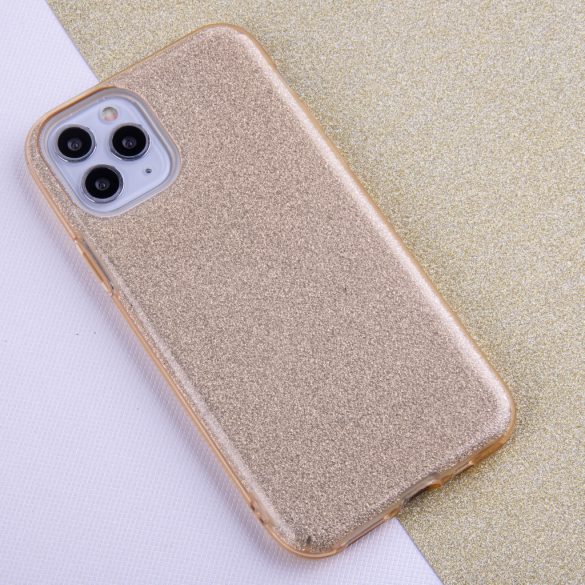 Glitter tok Samsung Galaxy A71 - arany színű