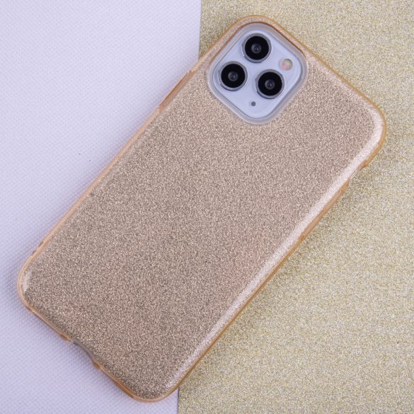 Glitter tok Samsung Galaxy A71 - arany színű