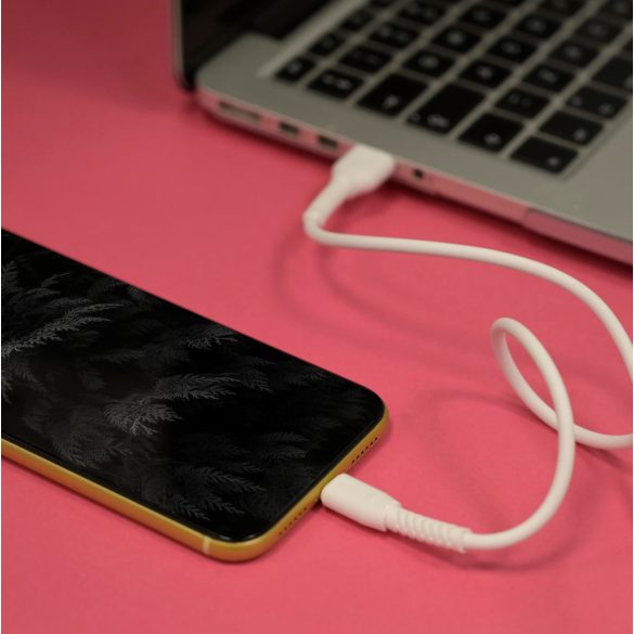 Maxlife MXUC-04 USB-A - microUSB kábel 1m 3A - fehér