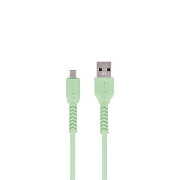 Maxlife MXUC-04 USB-A - Type-C kábel 3A 1m - zöld