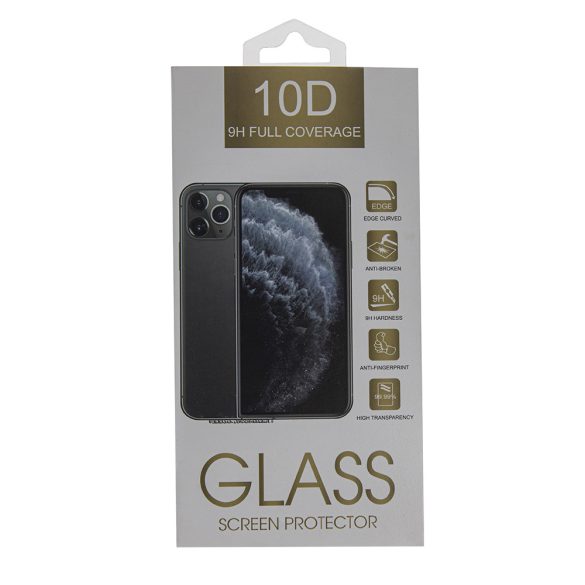 10D edzett üveg fekete szegéllyel Xiaomi Poco X3/X3 NFC/X3 Pro