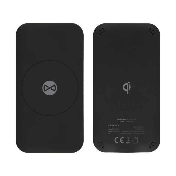Forever WDC-115 vezeték nélküli töltő 15W - fekete